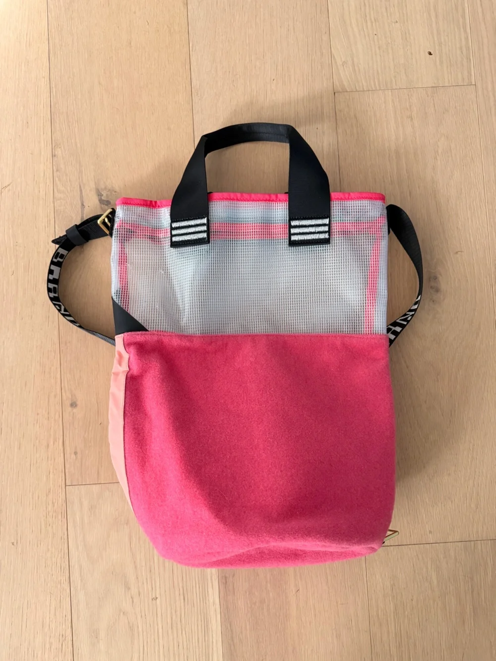 Acne Studios Bla Konst Pink Tote Bag